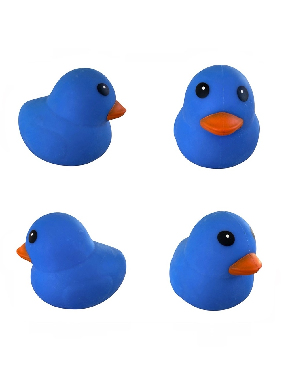 NWT Sunny Days Squeezy Jumbo Blue Duck Novelty Toy